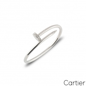 CRB6064417 - Ecrou de Cartier bracelet - Non-rhodiumised white gold -  Cartier